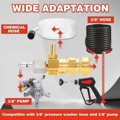Pressure Washer Downstream Injector