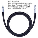 Pressure Washer Whip Hose with Swivel-8