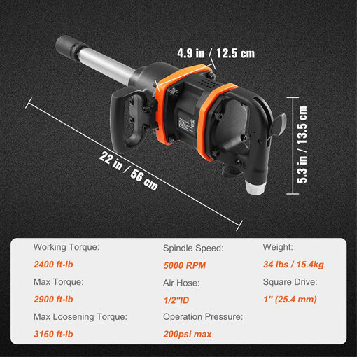 Heavy Duty Air Impact Wrench