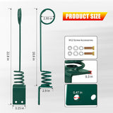 Bolt-On/Weld-On Hydraulic Hose Hanger for Tractor