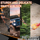 Heavy Duty Winch Snatch Block Pulley-8