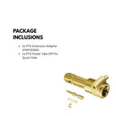 PTO Extension Adapter with Power Take Off Pin Quick Yoke-8