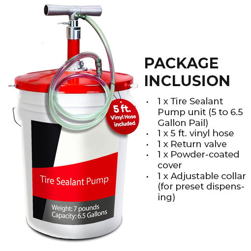 Heavy Duty Tire Sealant Pump