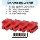Jack Pad Billet Aluminum Floor Jack Bolt On Jack Points-8