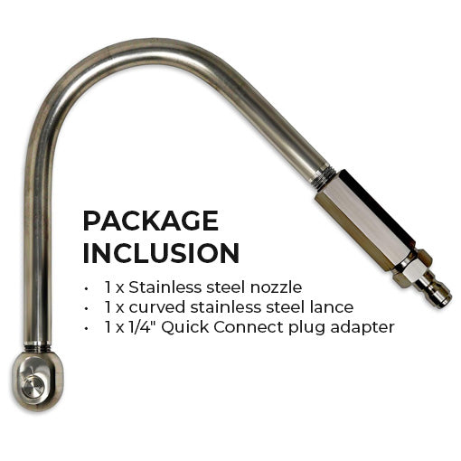 Upgraded Pressure Washer Gutter Cleaner Attachment