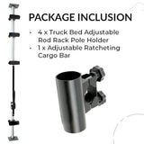 Truck Bed Adjustable Rod Rack Pole Holder