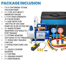 4 CFM Vacuum Pump & Manifold Gauge Kit-8