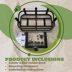 Hitch Mount Cooler Rack & Rod Holder