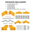 Zero Turn Mower Hydro Transmission Brackets Kit-8
