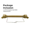 PTO Driveline 540 RPM Replacement-8