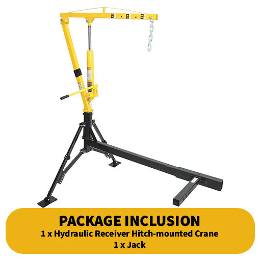 Hydraulic Receiver Hitch-mounted Crane