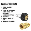 Pressure Washer Adapter Set-8