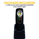 400 Lumen Rechargeable Handheld Color Match Light-8