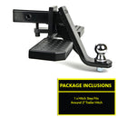 Hitch Step Fits Around 2" Trailer Hitch-7