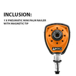 Pneumatic Mini Palm Nailer with Magnetic Tip