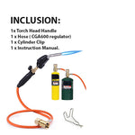 Soldering Welding Torch (Fuel by MAPP, Map/Pro,Propane)