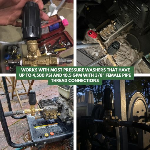Pressure Washer Unloader Valve