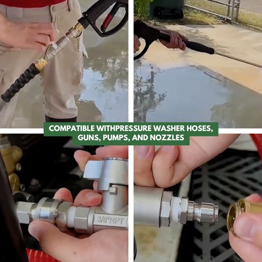 Quick Connect Pressure Washer Ball Valve