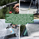 Short Pressure Washer Gun with Swivel