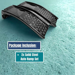 Solid Steel Auto Ramp Set