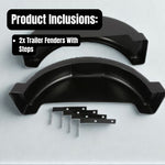 Trailer Fenders With Steps