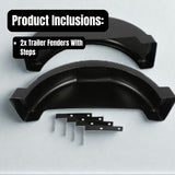 Trailer Fenders With Steps