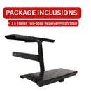 Trailer Two-Step Receiver Hitch Stair-8