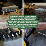 2-in-1 Pressure Washer Undercarriage Cleaner and Water Broom Attachment