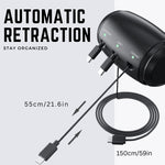 3 in 1 Retractable Phone Charger Station Box