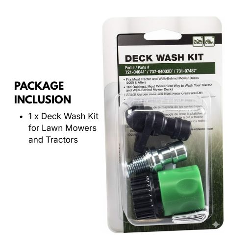 Deck Wash Kit for Lawn Mowers and Tractors