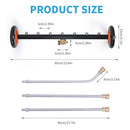24-inch Pressure Washer Undercarriage Cleaner-9