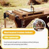 Hard Wood Workbench Desktop Woodworking Vise