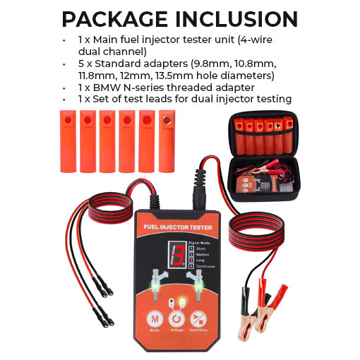Universal Fuel Injector Tester Cleaner Tool Kit