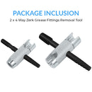 4 Way Zerk Grease Fittings Removal Tool-9