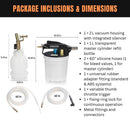 Pneumatic Brake Bleeding Kit-9