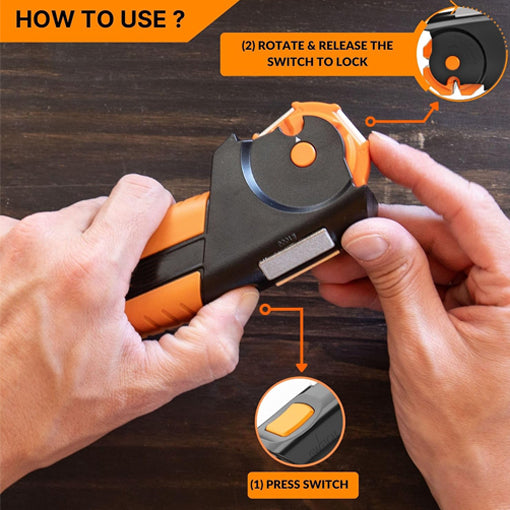 All-in-1 Garden Tool & Knife Sharpener