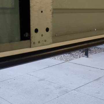 Aluminum and Vinyl Garage Door Bottom Seal - 0