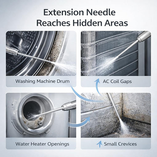 4-Pack Quick Connect Pressure Washer Needle Nozzle Kit