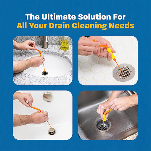 Rotating Drain Snake Cleaner