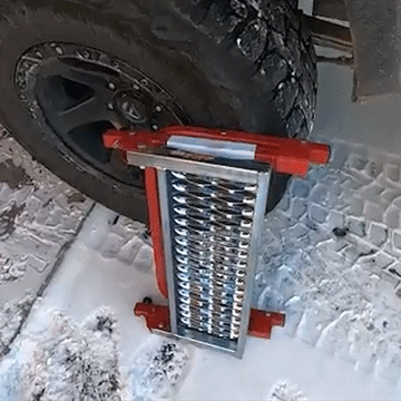 Heavy Duty Tire Truck Step - 0