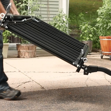 Aluminum Hitch Cargo Carrier with Ramp - 0