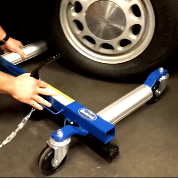 Hydraulic Car Wheel Dolly Jack Set - 0