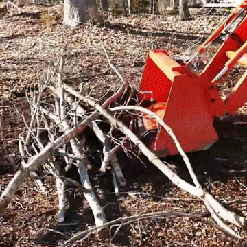 Tractor Clamp-On Debris Fork - 0