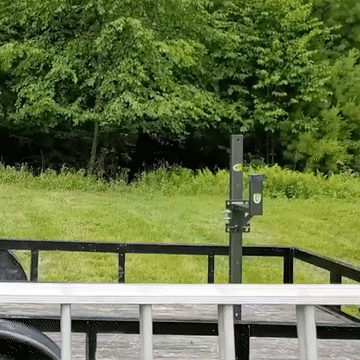 Trailer Side Mount Ladder Rack - 0