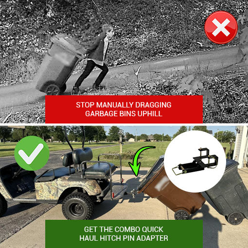 Combo Quick Haul Hitch Pin Adapter