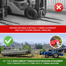 2-inch Forklift Trailer Hitch Receiver Attachment-3