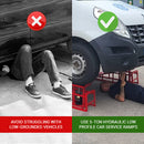 5-Ton Hydraulic Low Profile Car Service Ramps-3