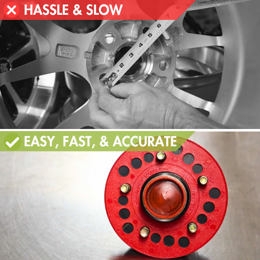 Lug Bolt Pattern Template Kit