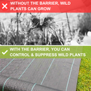 Heavy Duty Garden Woven Fabric Barrier-3