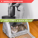 Foldable Travel Cat Carrier-3